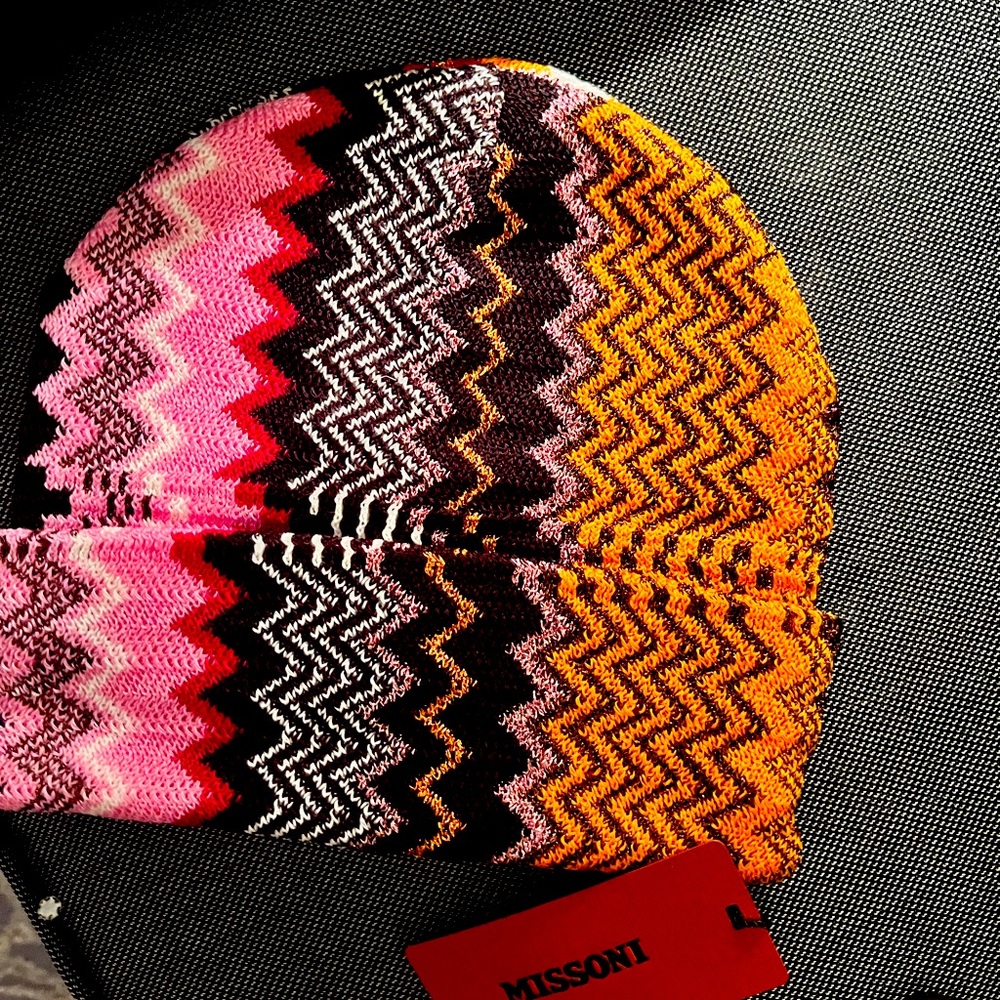 COPY - Missoni NWT chevron zigzag print cap unisex